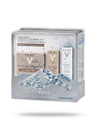 podgląd produktu Vichy Neovadiol Kompleks Uzupełniający aktywny krem odbudowujący na dzień dla skóry dojrzałej, normalnej i mieszanej 50 ml + miniprodukty [ZESTAW]