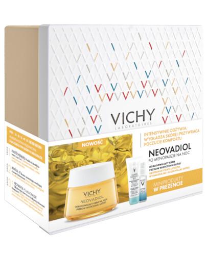 zdjęcie produktu Vichy Neovadiol Po menopauzie na noc XMASS odbudowujący krem przeciw wiotczeniu skóry 50 ml + 2 miniprodukty [ZESTAW]