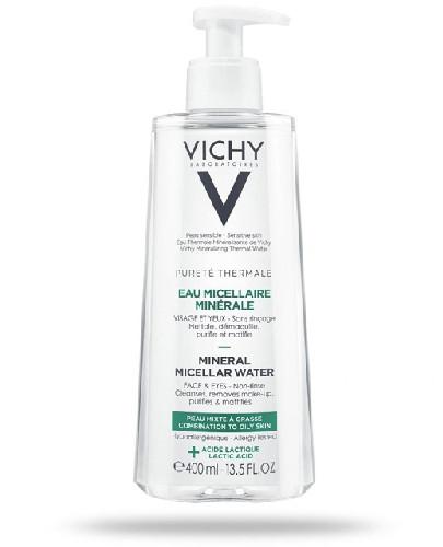 podgląd produktu Vichy Purete Thermale płyn micelarny do skóry mieszanej i tłustej 400 ml