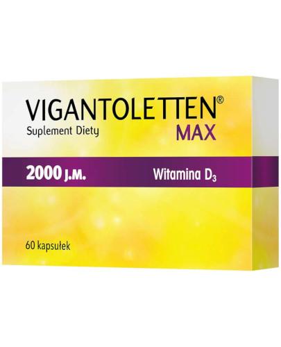 zdjęcie produktu Vigantoletten Max 2000 j.m. 60 kapsułek