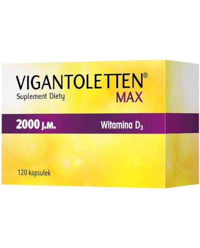 zdjęcie produktu Vigantoletten Max 2000 j.m. 120 kapsułek