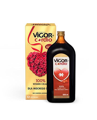podgląd produktu Vigor+ Cardio tonik witaminowy 1000 ml [Wzbogacona formuła]