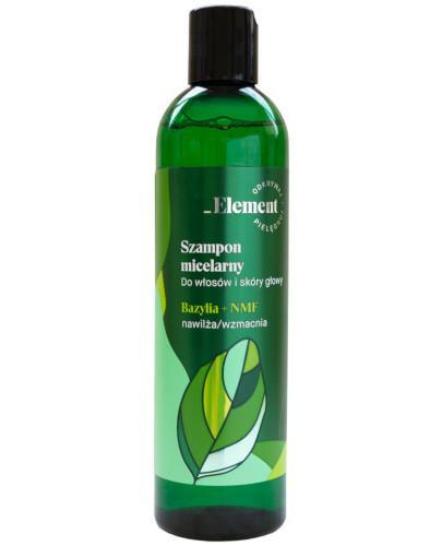 podgląd produktu Vis Plantis Element szampon micelarny do włosów i skóry głowy, bazylia + NMF 300 ml