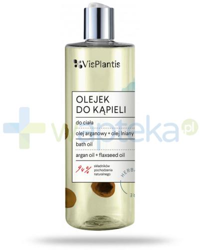 podgląd produktu Vis Plantis Herbal Vital Care olejek do kąpieli olej arganowy + olej lniany 300 ml Elfa Pharm