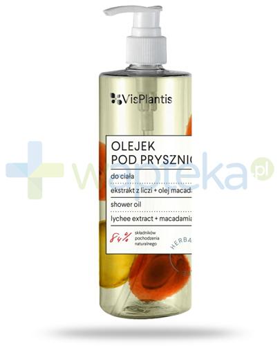 podgląd produktu Vis Plantis olejek pod prysznic z ekstraktem z liczi i olejem macadamia 300 ml Elfa Pharm 
