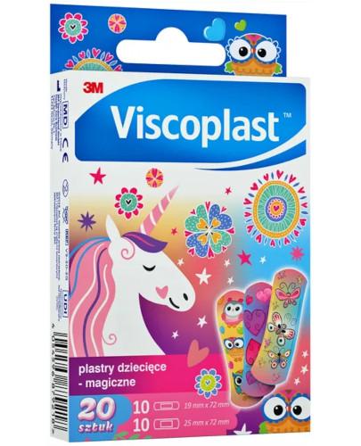 podgląd produktu Viscoplast plastry dziecięce magiczne 20 sztuk