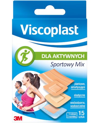 zdjęcie produktu Viscoplast Sportowy Mix zestaw plastrów 15 sztuk