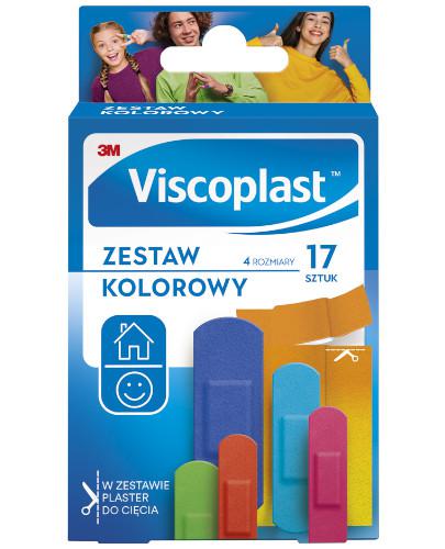 podgląd produktu Viscoplast zestaw plastrów kolorowych 17 sztuk
