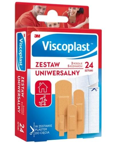 zdjęcie produktu Viscoplast zestaw plastrów uniwersalny 24 sztuk