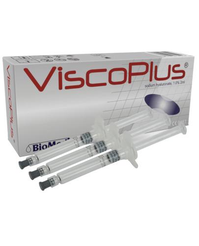 podgląd produktu ViscoPlus kwas hialuronowy 1,0% 1 ampułko-strzykawka 2 ml