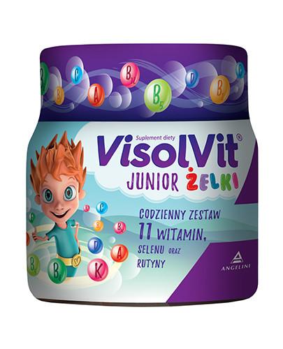 podgląd produktu Visolvit Junior żelki dla dzieci powyżej 3 roku życia 50 sztuk