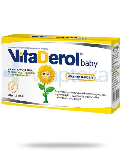 podgląd produktu VitaDerol Baby witamina D 400 30 kapsułek