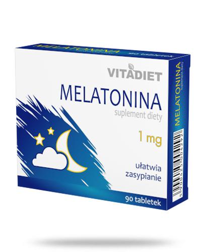 podgląd produktu VitaDiet Melatonina 1mg 90 tabletek