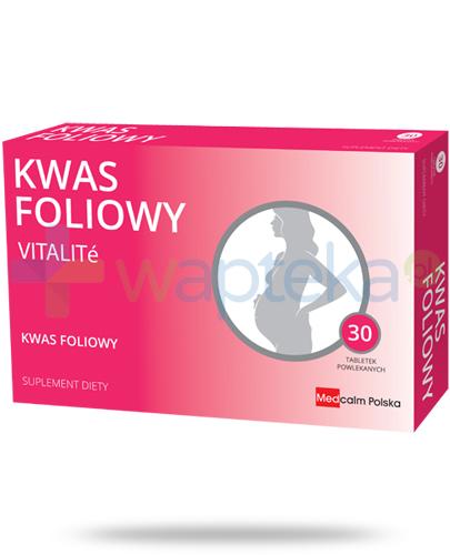 podgląd produktu Vitalite Kwas foliowy 30 tabletek