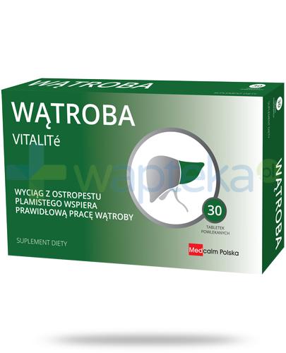 podgląd produktu Vitalite Wątroba 30 tabletek 