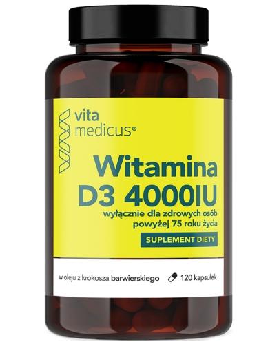 podgląd produktu VitaMedicus witamina D3 4000UI 120 kapsułek