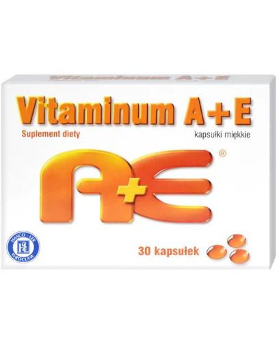 podgląd produktu Vitaminum A+E 30 kapsułek Hasco