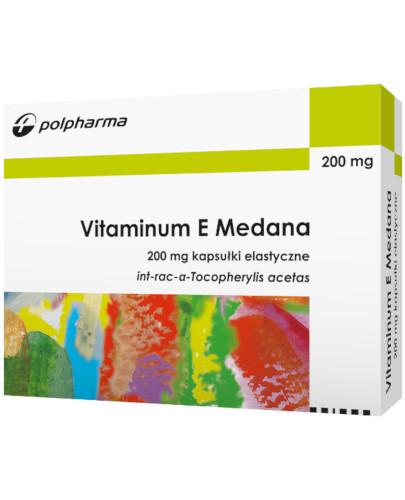 podgląd produktu Vitaminum E Medana 200 mg 20 kapsułek