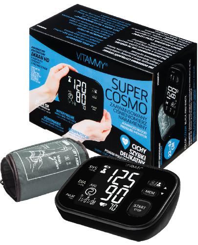 podgląd produktu Vitammy Super Cosmo ciśnieniomierz naramienny kolor black and white 1 sztuka