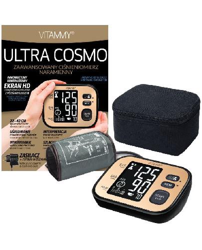 podgląd produktu Vitammy Ultra Cosmo ciśnieniomierz naramienny kolor golden black 1 sztuka