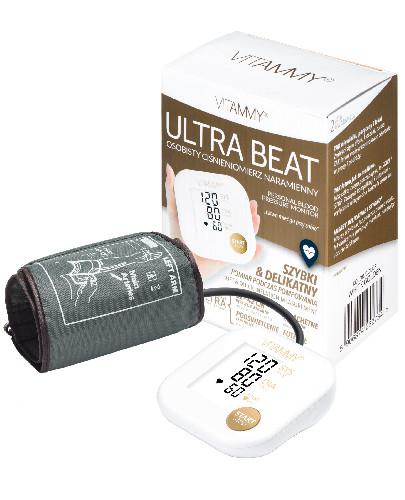 podgląd produktu Vitammy Ultra Beat ciśnieniomierz naramienny kolor white golden 1 sztuka