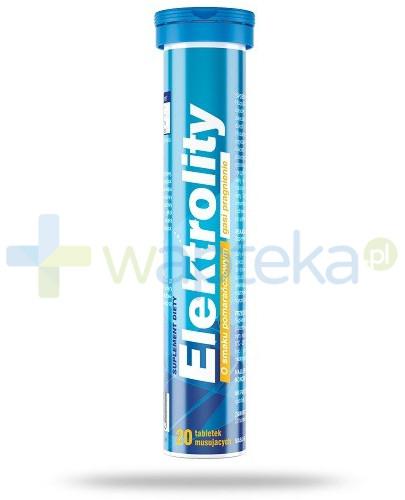 podgląd produktu Vitter Blue Elektrolity 20 tabletek musujących