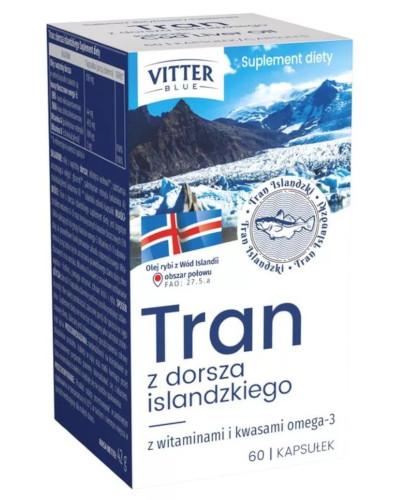 podgląd produktu Vitter Blue Tran z dorsza islandzkiego 60 kapsułek