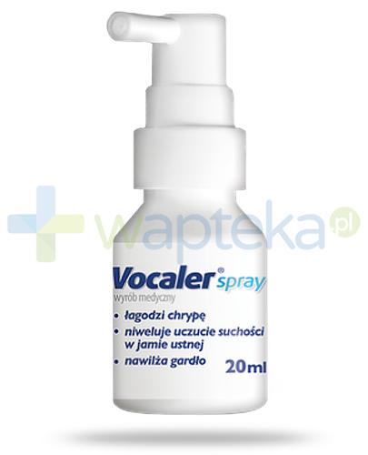 Vocaler Spray Na Chrypkę I Suchość W Gardle 20 Ml