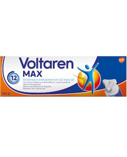 podgląd produktu Voltaren Max 23,2 mg/g żel przeciwbólowy i przeciwzapalny 100 g