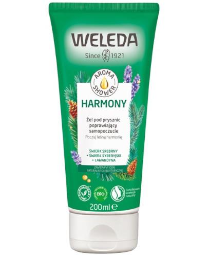 podgląd produktu Weleda Aroma Shower Harmony żel pod prysznic poprawiający samopoczucie 200 ml