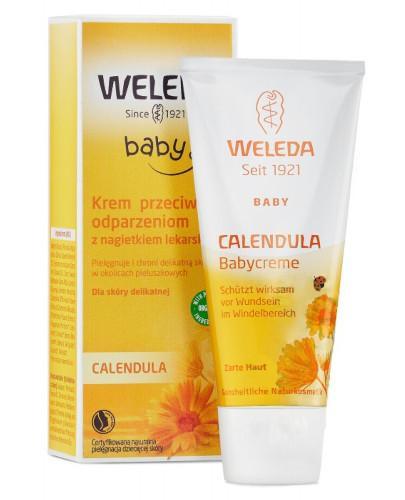 podgląd produktu Weleda Baby Calendula krem przeciw odparzeniom z nagietkiem lekarskim 30 ml