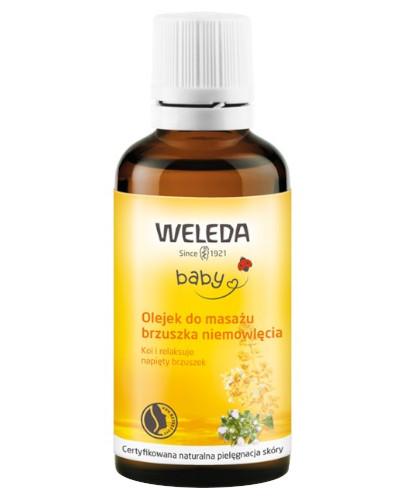 podgląd produktu Weleda Baby olejek do masażu brzuszka niemowlęcia 50 ml