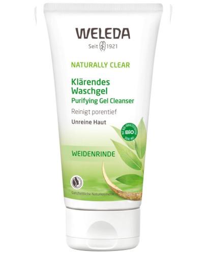 zdjęcie produktu Weleda Naturally Clear oczyszczający żel do twarzy z korą wierzby 100 ml