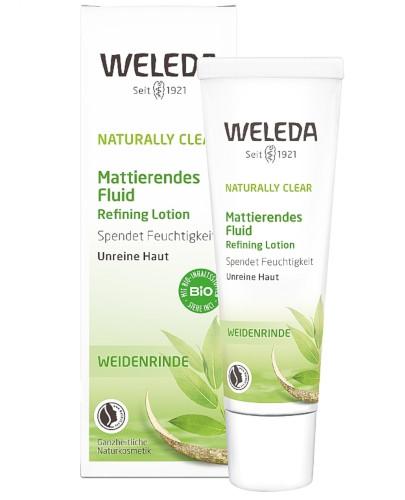 podgląd produktu Weleda Naturally Clear wygładzająca emulsja z korą wierzby 30 ml