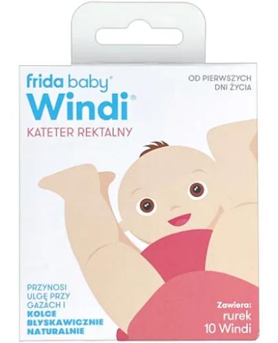 podgląd produktu Windi kateter rektalny dla niemowląt na gazy i kolkę 10 sztuk