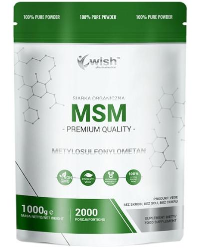 podgląd produktu Wish MSM Siarka Organiczna proszek 1000 g