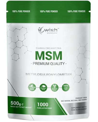 podgląd produktu Wish MSM Siarka Organiczna proszek 500 g