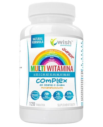 zdjęcie produktu Wish Multiwitamina Complex Junior 120 tabletek do ssania