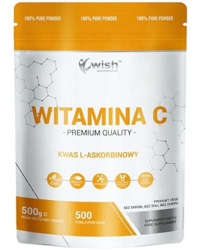 podgląd produktu Wish Witamina C Kwas L-Askorbinowy proszek 500 g