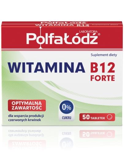zdjęcie produktu Witamina B12 Forte Laboratoria Polfa Łódź 50 tabletek