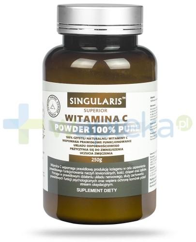 zdjęcie produktu Singularis Witamina C Powder 100% Pure - 100% czystej naturalnej witaminy C w proszku 250g