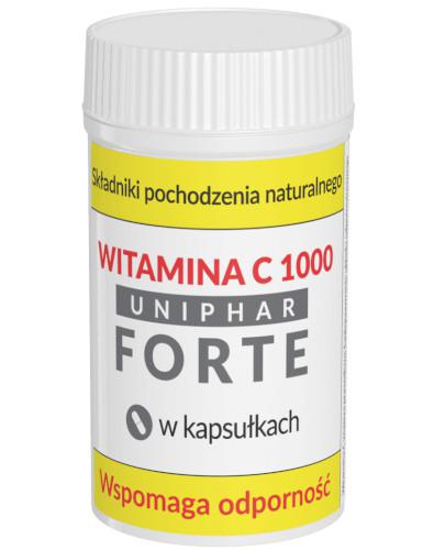 podgląd produktu Witamina C1000 Forte 30 kapsułek Uniphar
