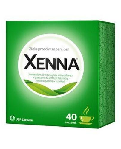 podgląd produktu Xenna Fix 0,9-1,1g na zaparcia 40 saszetek