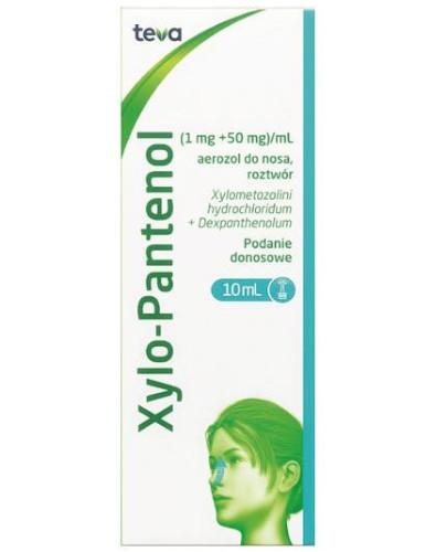 podgląd produktu Xylo-Pantenol 1 mg + 50 mg/ml aerozol do nosa 10 ml