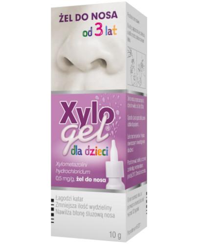 podgląd produktu XyloGel dla dzieci żel do nosa od 3 lat z dozownikiem 10 g