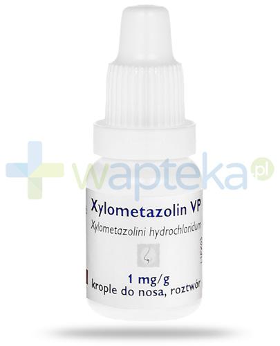 podgląd produktu Xylometazolin VP 1mg/g krople do nosa, roztwór 10 ml