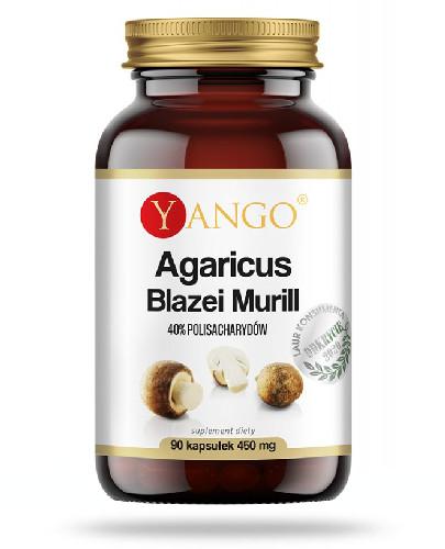 podgląd produktu Yango Agaricus ekstrakt 40% polisacharydów 90 kapsułek