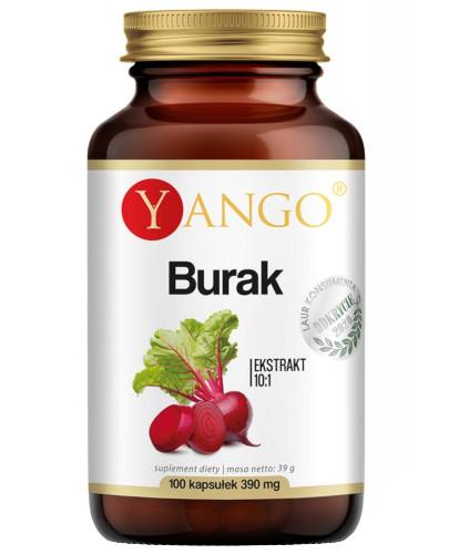 zdjęcie produktu Yango Burak 390 mg ekstrakt 10:1 100 kapsułek