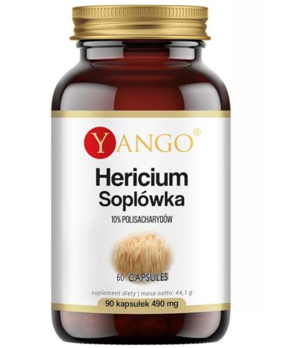podgląd produktu Yango Hericium Soplówka ekstrakt 10% polisacharydów 90 kapsułek
