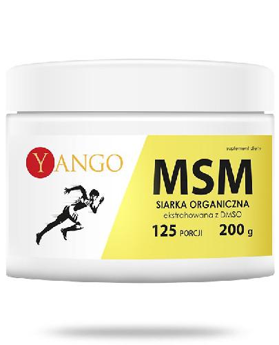 podgląd produktu Yango MSM Siarka organiczna ekstrahowana z DMSO 200 g